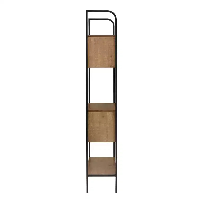 Étagère de 169,5 cm à 5 tablettes, chêne vieilli
