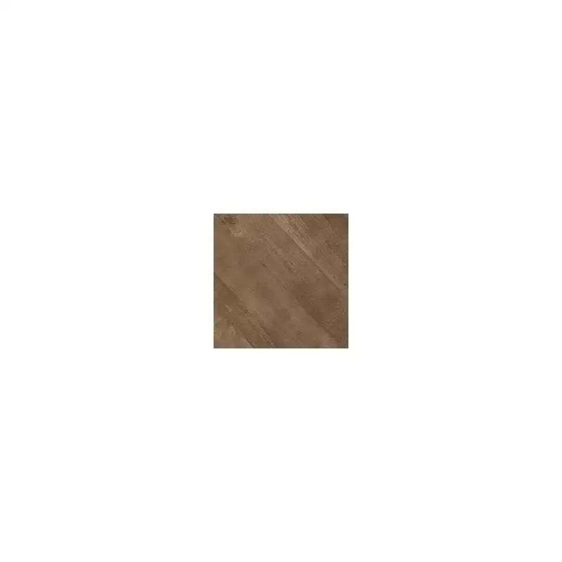 Table d'appoint ronde en bois de manguier, marron et noir