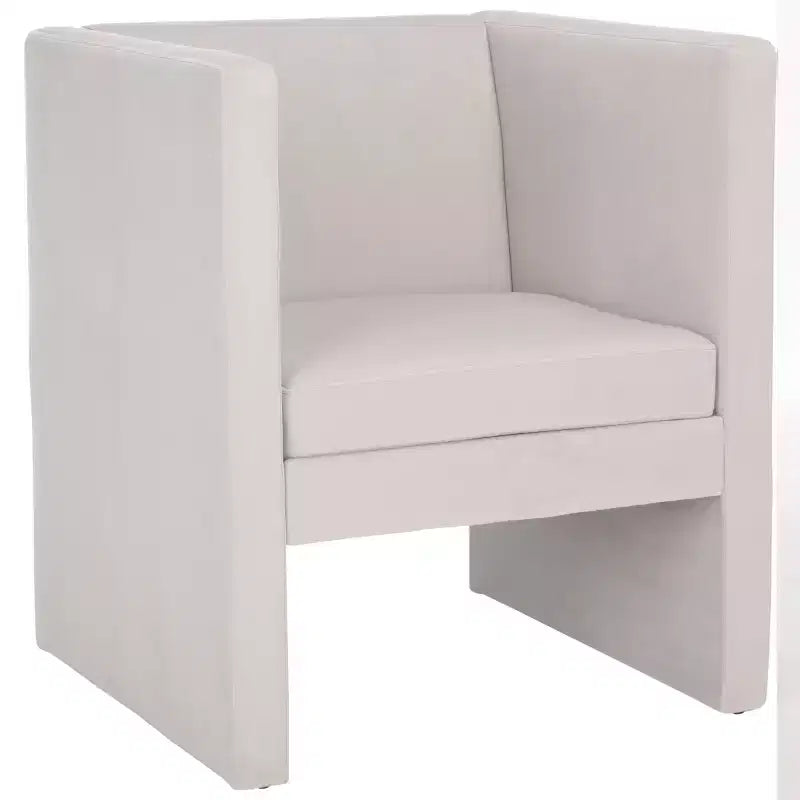 Fauteuil d'appoint en velours avec coussin amovible, vert olive