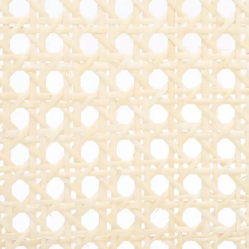 Chaise de salle à manger en rotin avec coussin, cadre en bois naturel