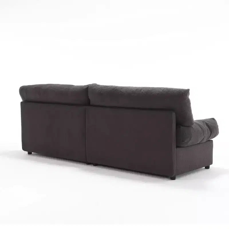 Canapé Cloud deux places 244 cm, rembourrage velours Teddy