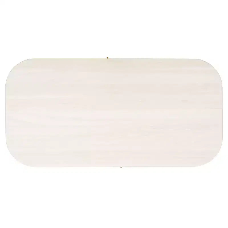Table basse rectangulaire avec rangement et portes coulissantes