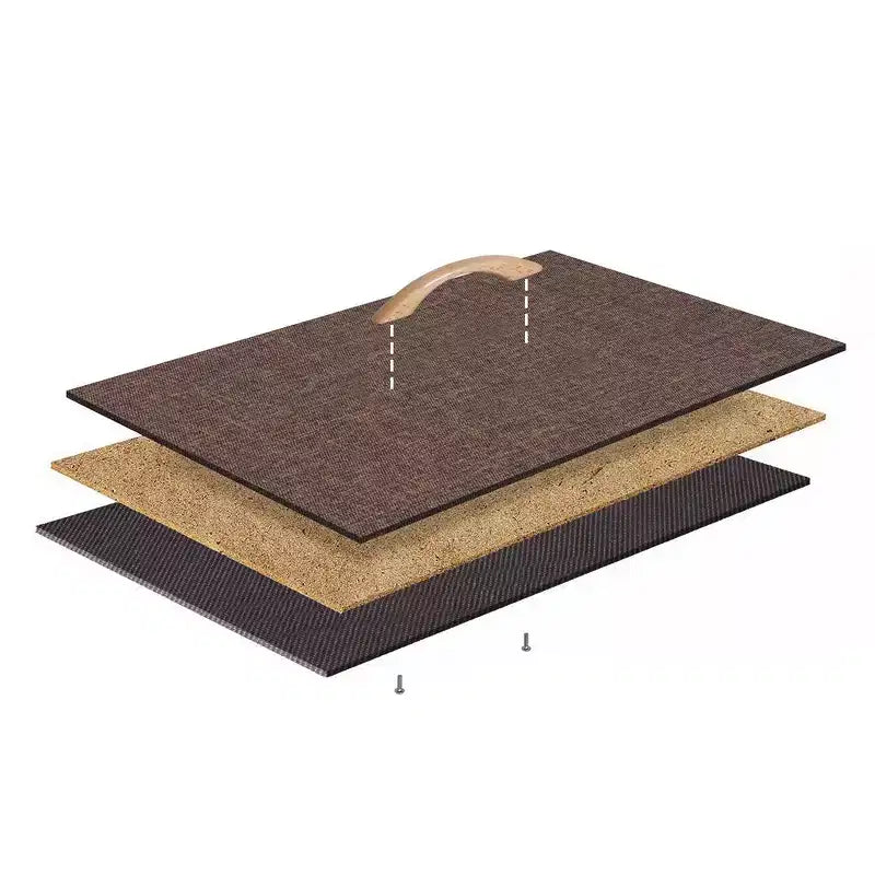 Tour de rangement verticale à 9 tiroirs, cadre en acier avec plateau en bois