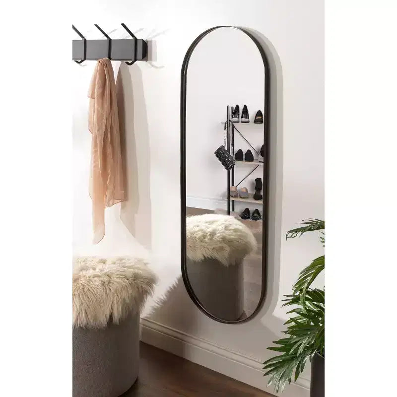 Miroir mural décoratif encadré capsule 40x120 cm