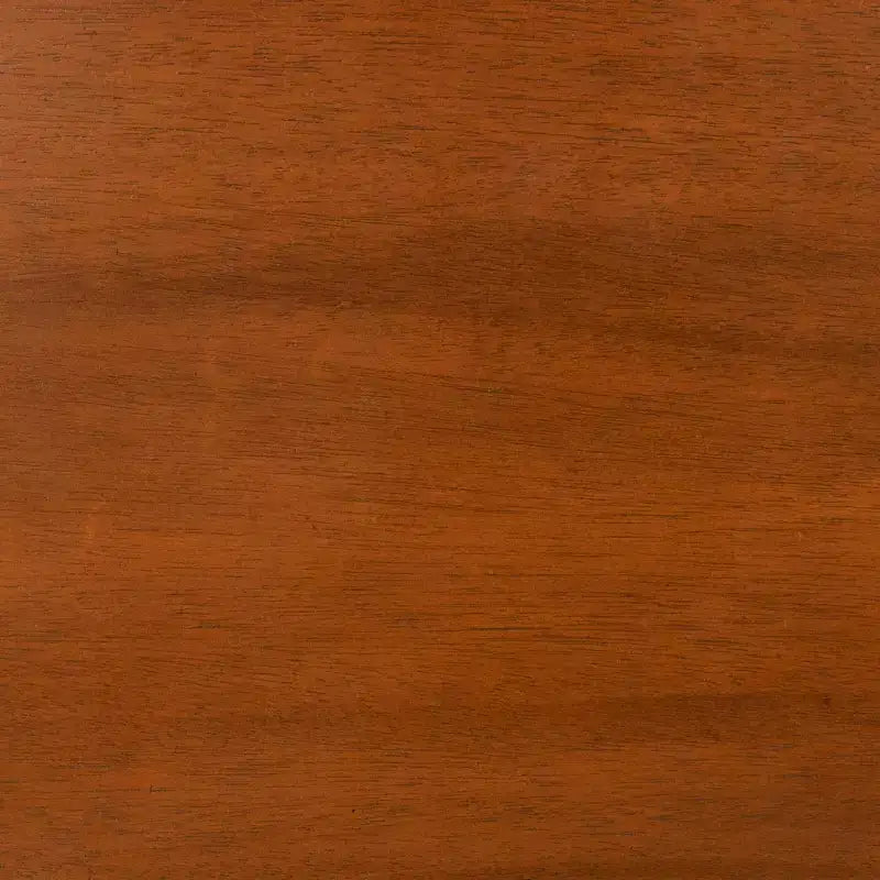 Bibliothèque étagère 3 tablettes 1 porte, Acajou/Charbon de bois